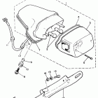 XJ700XN Maxim X Фонарь задний
