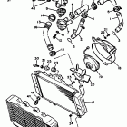 XJ700XN Maxim X Радиатор и Патрубки