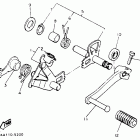 XJ700XN Maxim X Вал переключения