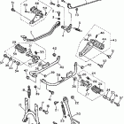 XV1000LC/XV1000L Подножки