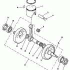 TYW 350 Коленчатый вал и Поршень