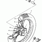 XV 700 Front wheel xv700l - lc