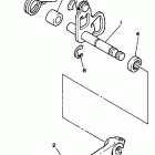YZ 125 Вал переключения