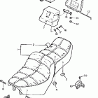 XV1000LC/XV1000L Сидение