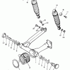XJ700XN Maxim X Подвеска задние амортизаторы