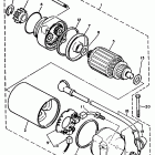 XJ700XN Maxim X Стартер электрический