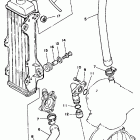 YX 80 Радиатор и Патрубки