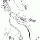 YZ 250 Steering handle-cable