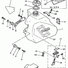YX 80 Топливный бак