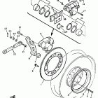 VMX 1200 Задний суппорт тормозной