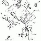 YZ 125 Топливный бак
