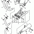 XJ700XN Maxim X Выхлопная система