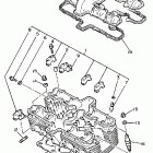 FJ1100 Головка цилиндра