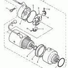 XV 700 Стартер электрический