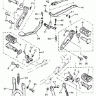 XJ700XN Maxim X Подножки