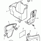 XJ700XN Maxim X Боковая панель