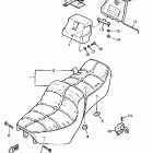 XV 1000 Сидение