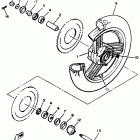 XV 1200D Переднее колесо
