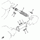 QT 50 Бугель и задние амортизаторы