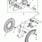 TT 600 Передний тормозной суппорт