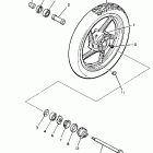 VMX 1200 Переднее колесо