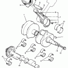 VMX 1200 Crankchaft piston
