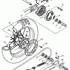 TT 600 Заднее колесо
