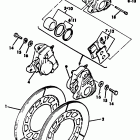 XV 1200 Передний тормозной суппорт
