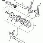 TT 600 Shift cam - fork