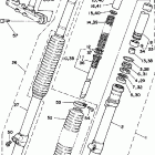 YZ250K Front fork yz250l