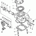 YZ250K Cylinder yz250k