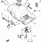 YZ 125 Топливный бак 2