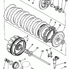 RZ 350 Сцепление