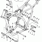 YZ 490 Рама