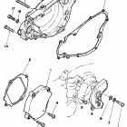 YZ 251 Crankcase cover yz250k