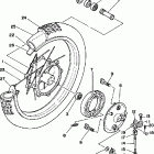 YZ250K Front wheel yz250k l