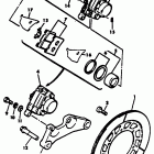 XV 1200 Задний суппорт тормозной