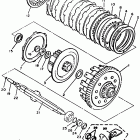 XV 1200D Сцепление