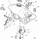 YZ250K Fuel tank yz250k