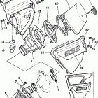 YZ250K Air cleaner yz250l