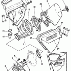 YZ 251 Air cleaner yz250l