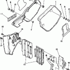 YZ250K Side cover yz250l