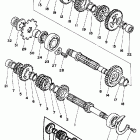 YZ 125 Трансмиссия