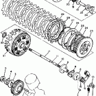 XV750K Сцепление