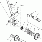 YZ490K Кик стартер