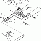 XV750K Выхлопная система