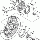 XV750MK Заднее колесо