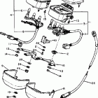 XV750K Speedometer tachometer