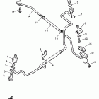 XJ 650L Oil pipe turbo unit