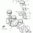 XJ750MK Crankshaft-piston